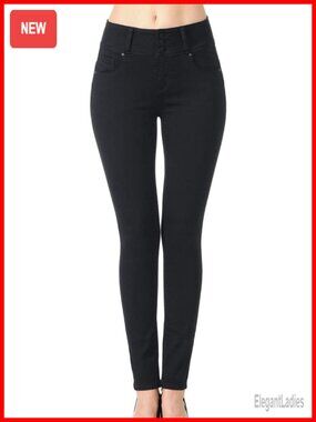 High Rise Skinny Jegging with Butt Lifting